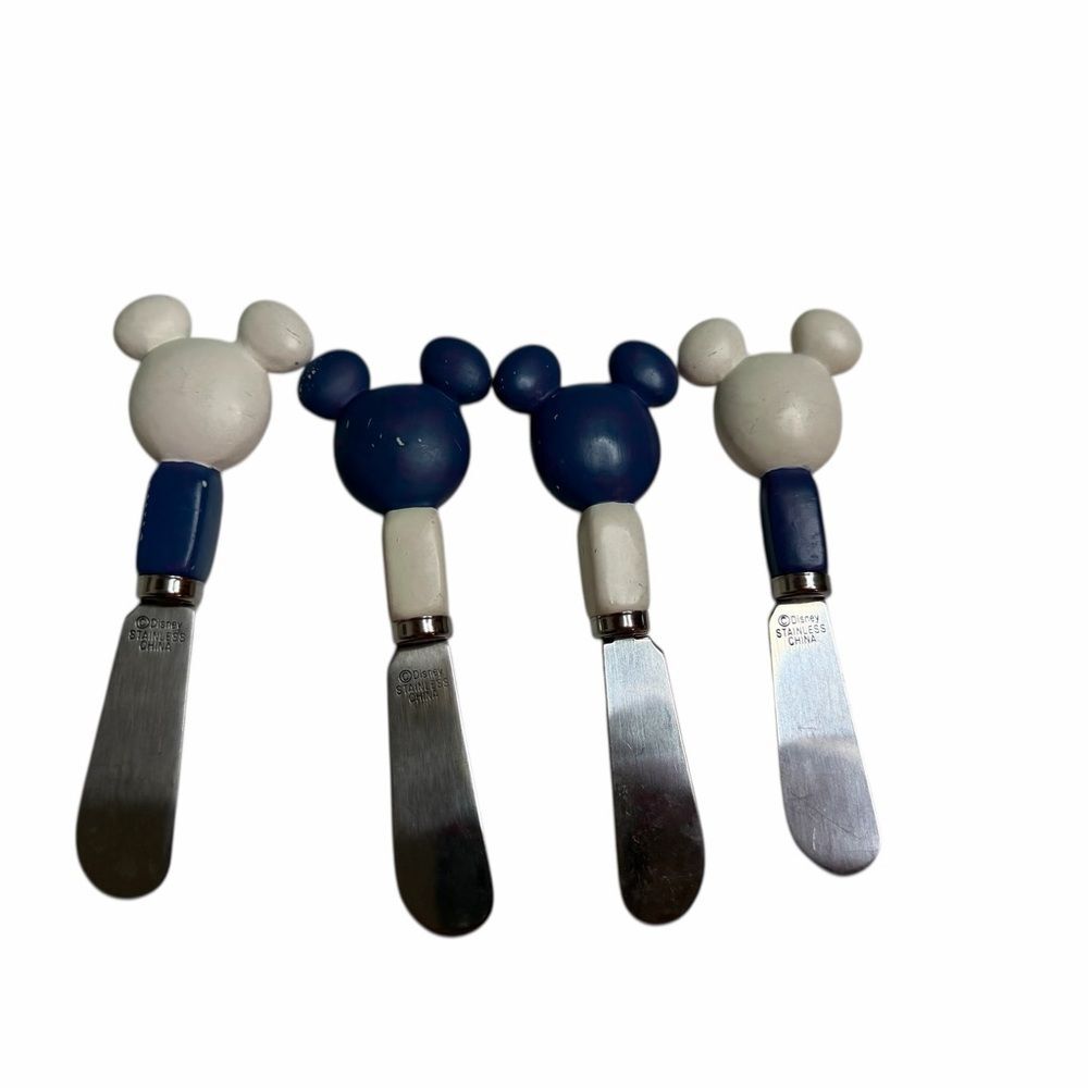Walt Disney World Mickey Mouse Stainless Steel Spreaders Set of 4